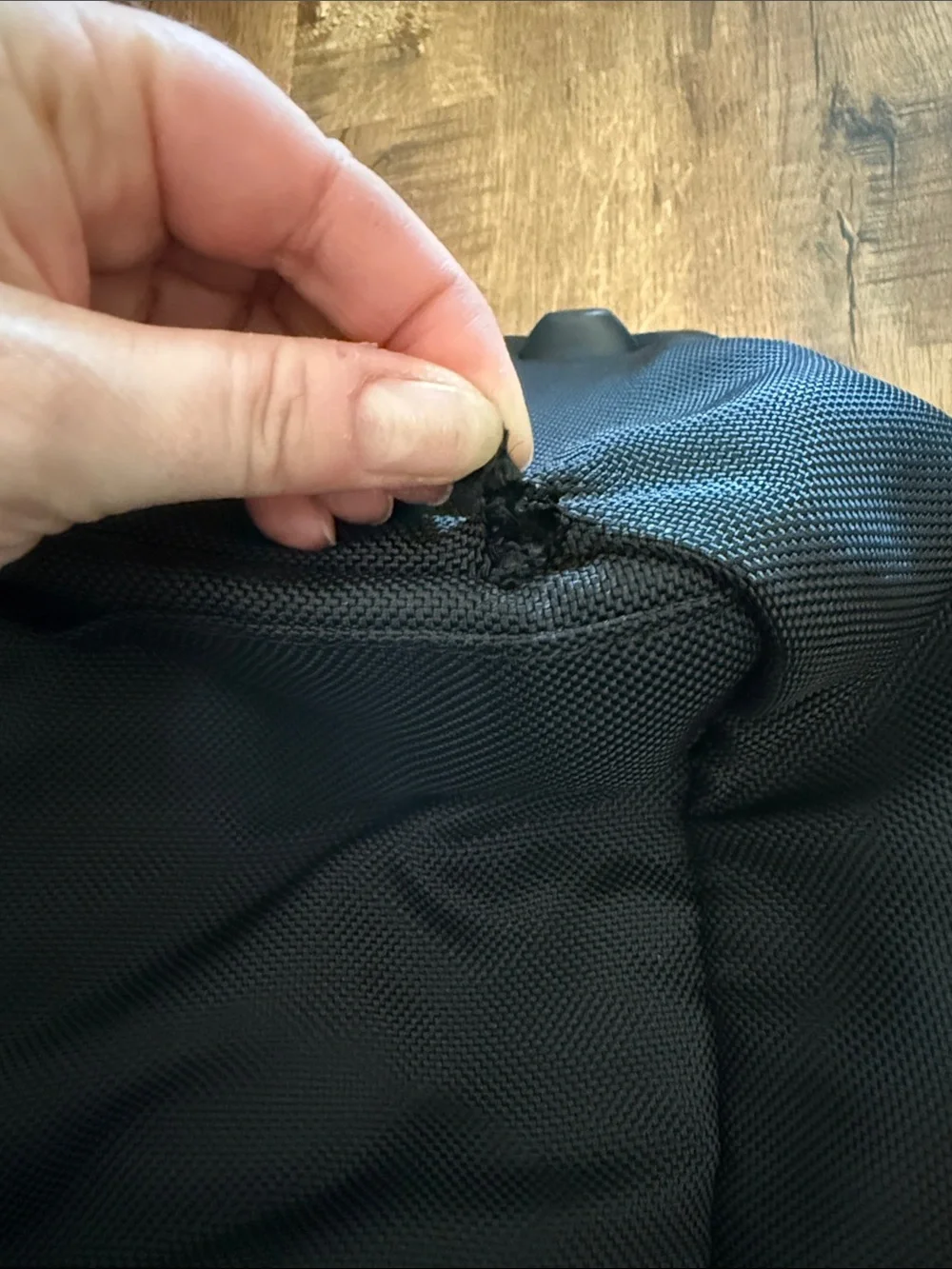 Tumi black Messenger Bag /tote